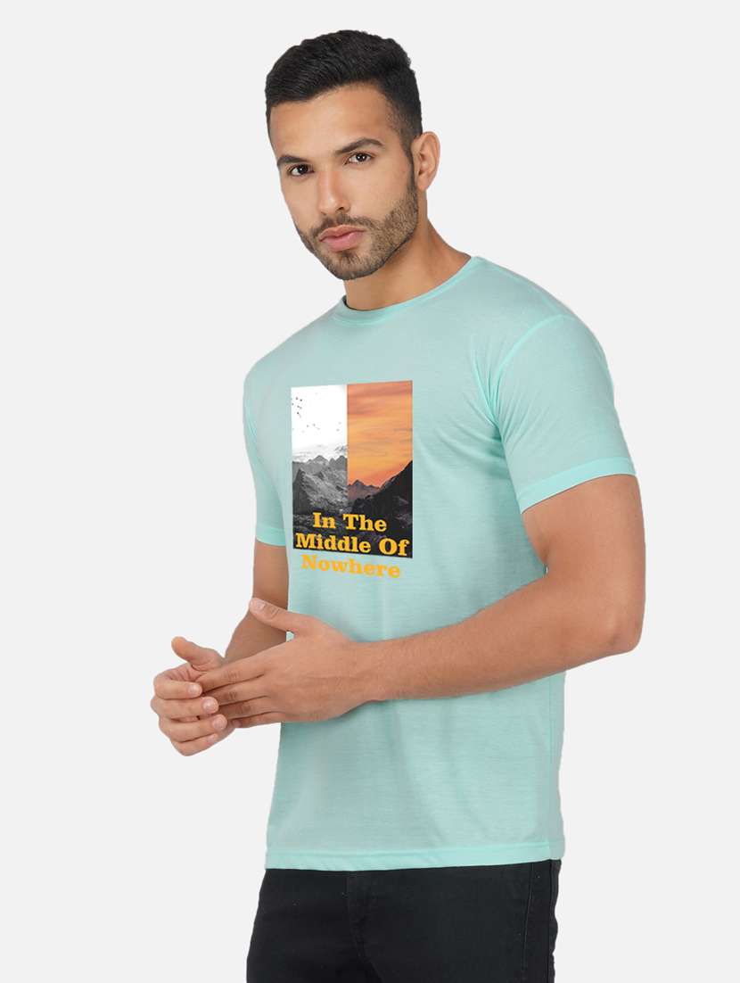 men chest print short sleeve t-shirt - 20492881 - Standard Image - 1