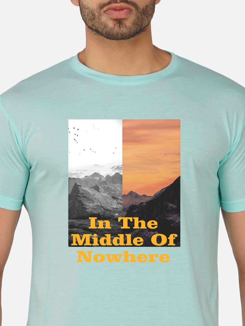 men chest print short sleeve t-shirt - 20492881 - Standard Image - 4