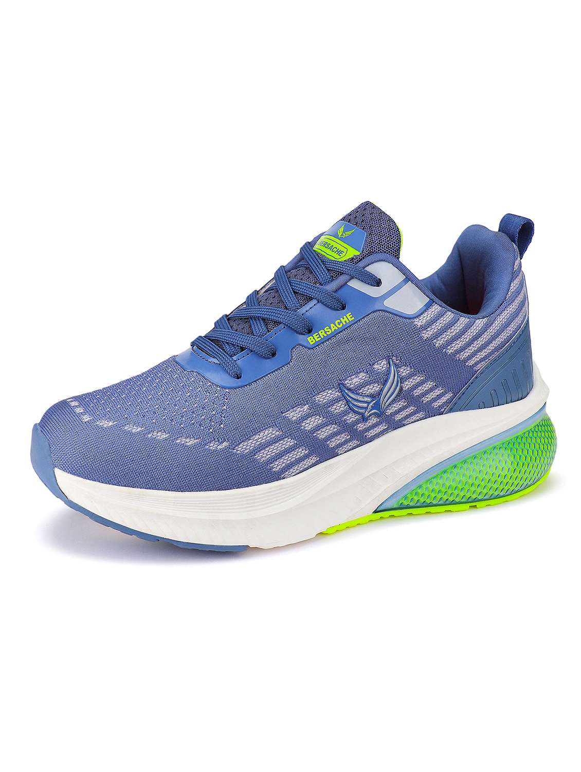men blue sport shoe
