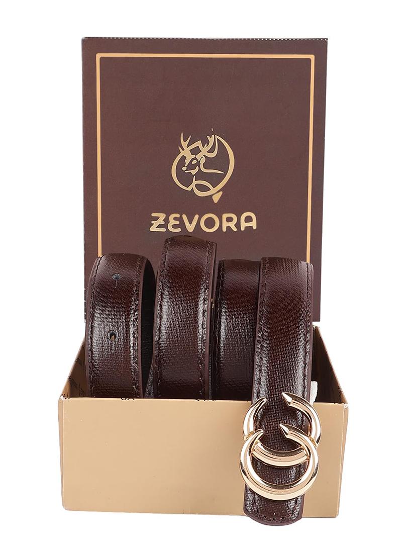 zevora leather belt for women and girls - 20496814 - Standard Image - 4