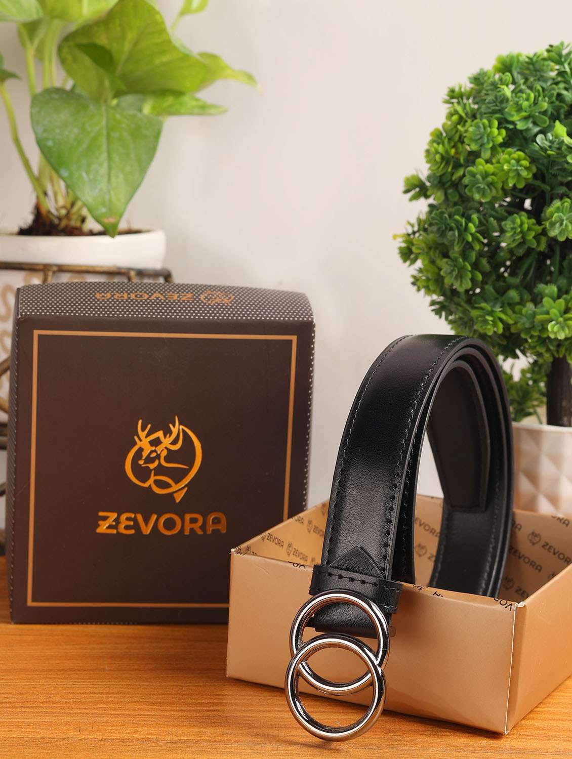 zevora women leather formal belt - 20497547 -  Standard Image - 1