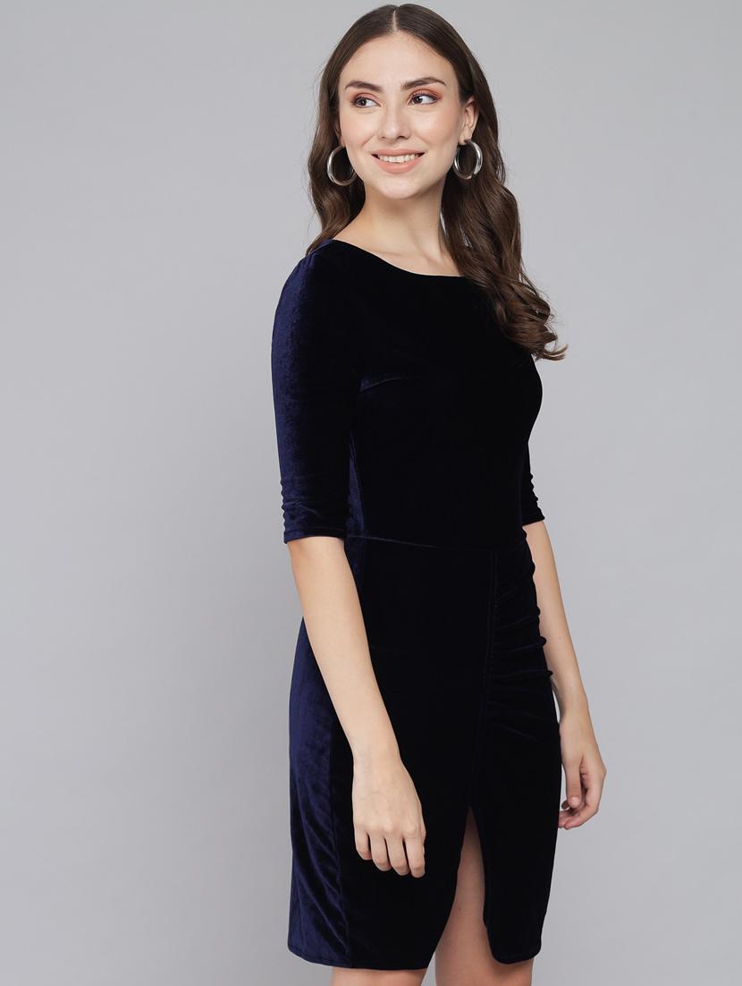 women solid sheath dress - 20497751 - Zoom Image - 0