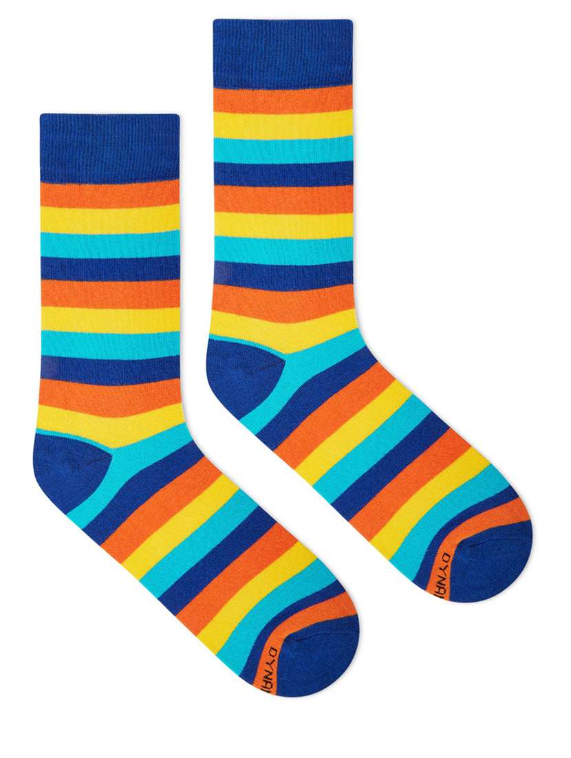 multi colored above angle length socks - 20497985 -  Standard Image - 1