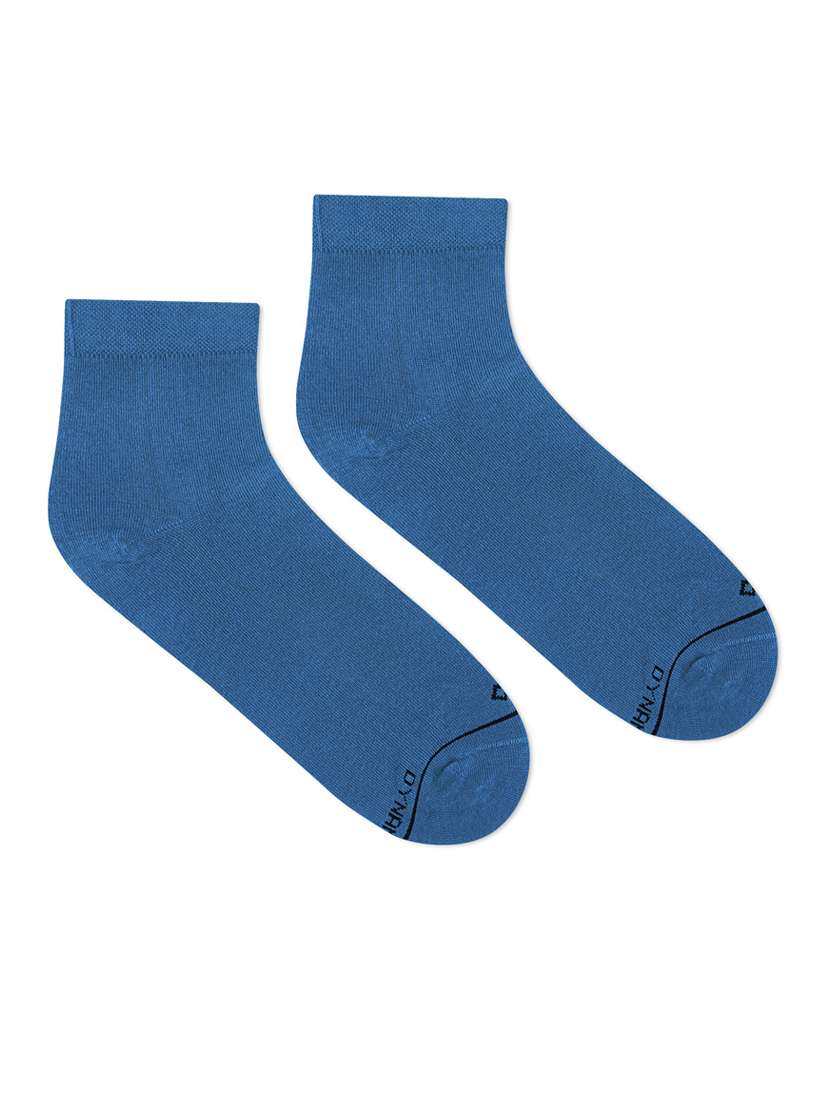 blue cotton ankle length socks - 20498018 -  Standard Image - 1