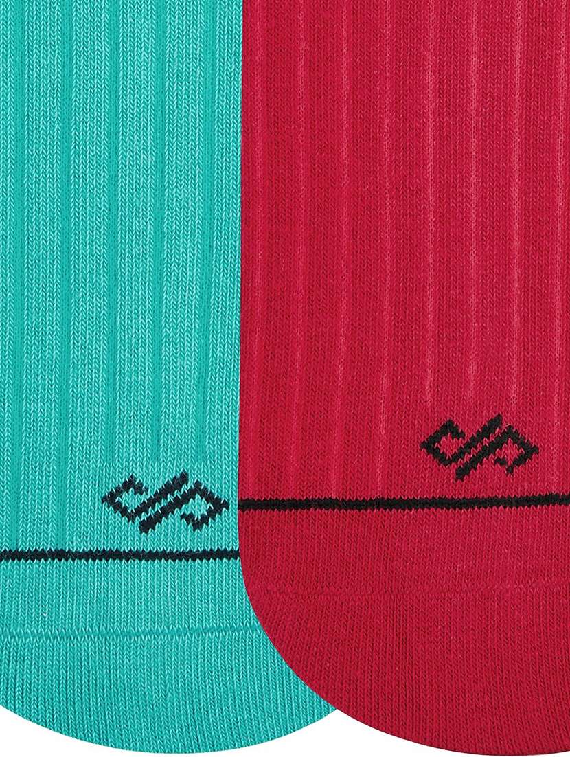 women set of 2 above ankle length socks - 20498035 -  Standard Image - 4