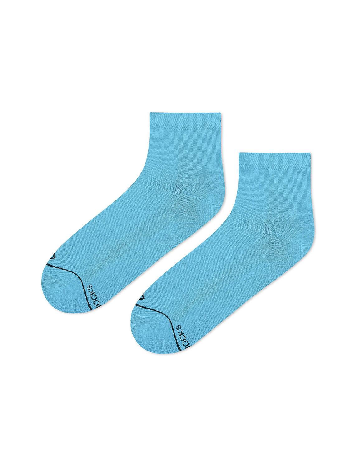 unisex solid ankle length socks - 20498060 - Standard Image - 1