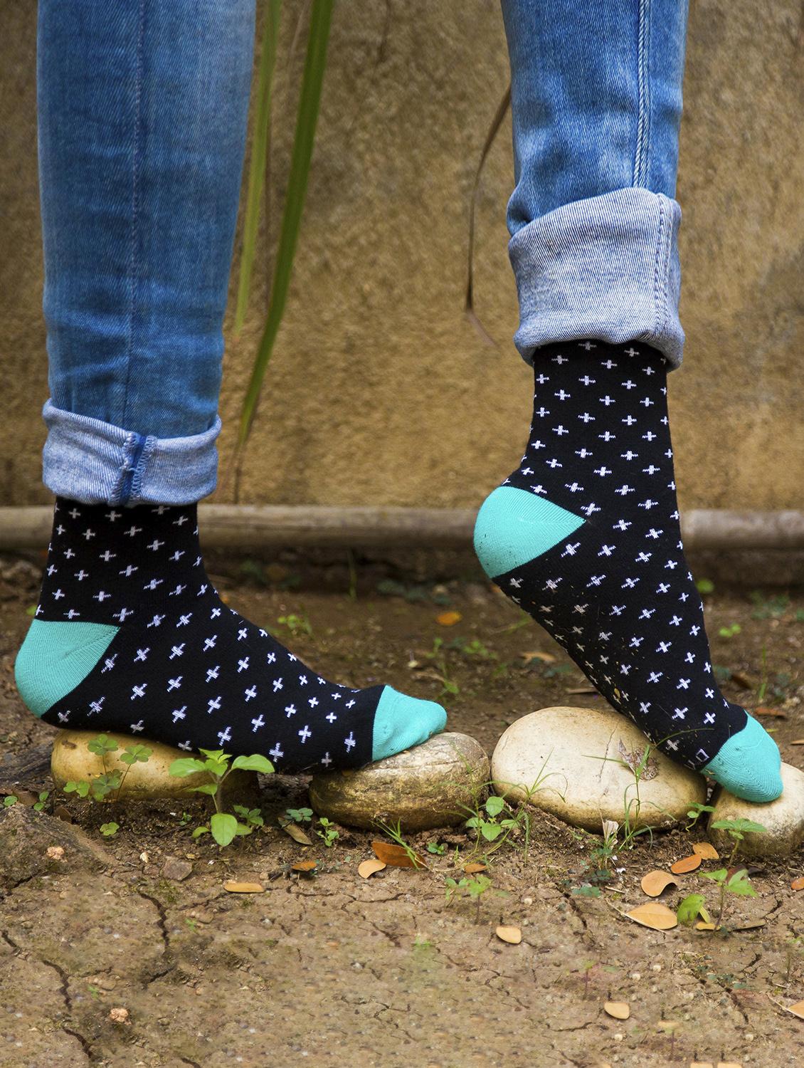 women set of 3 above ankle length socks - 20498077 - Standard Image - 1