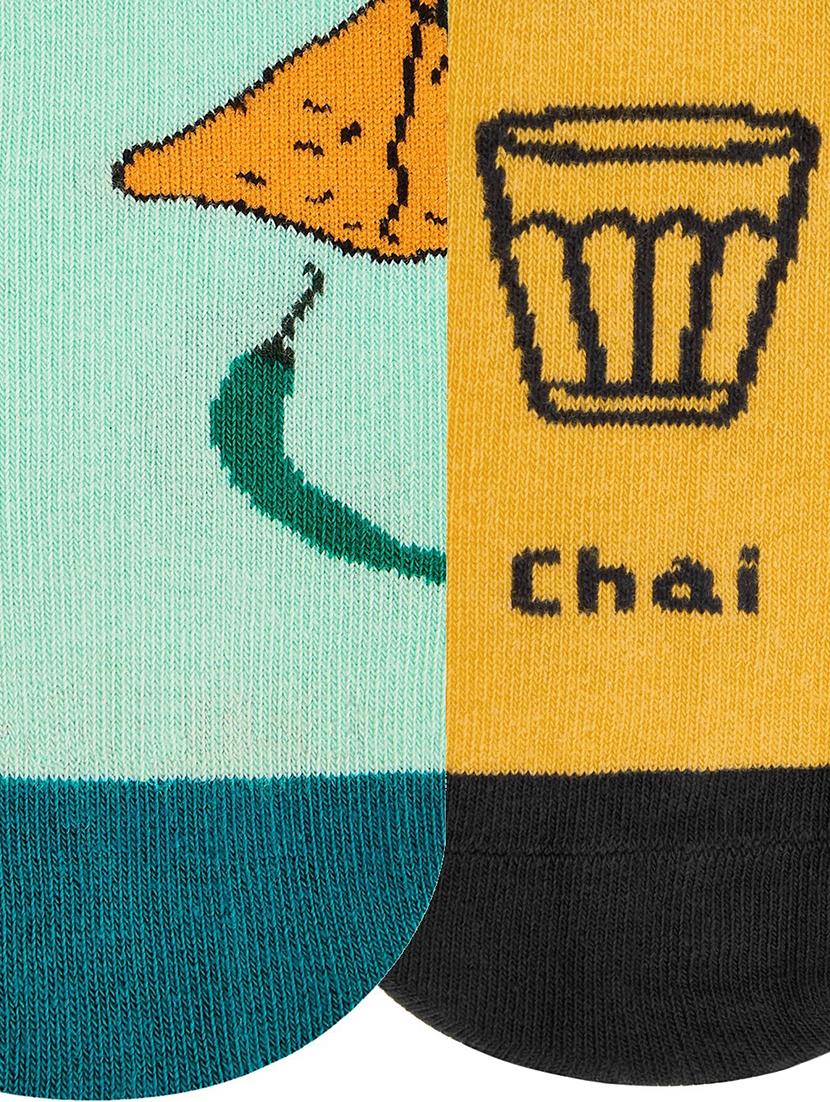 women set of 2 above ankle length socks - 20498091 - Standard Image - 4