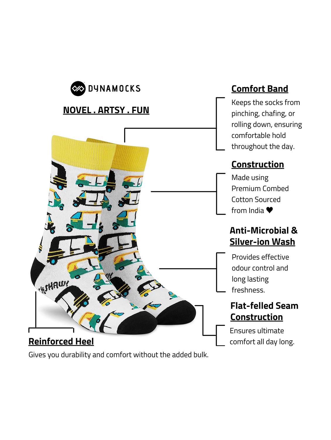 unisex multi colored above ankle length socks - 20498095 - Standard Image - 4