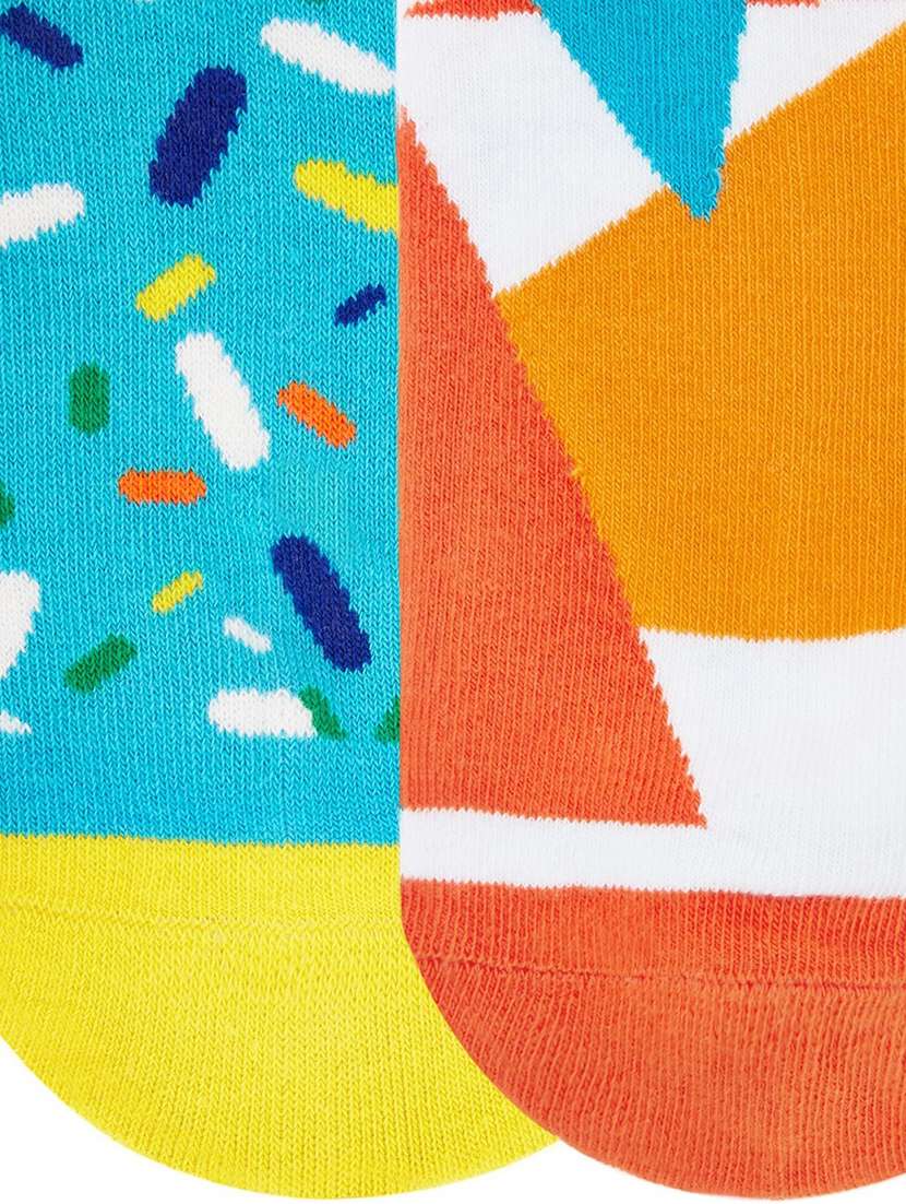 women set of 2 above ankle length socks - 20498105 -  Standard Image - 4