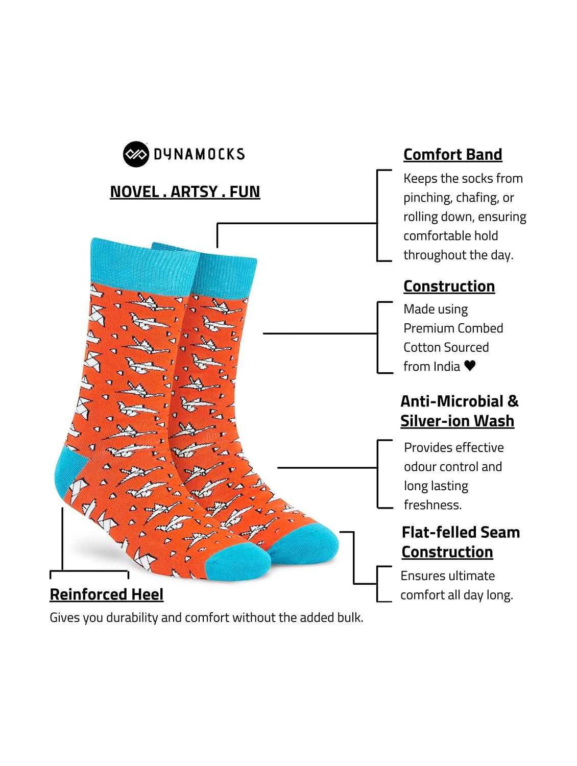 unisex multi colored above ankle length socks - 20498114 - Standard Image - 4