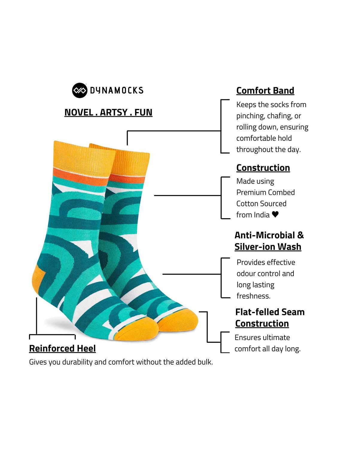 unisex multi colored above ankle length socks  - 20498126 -  Standard Image - 4