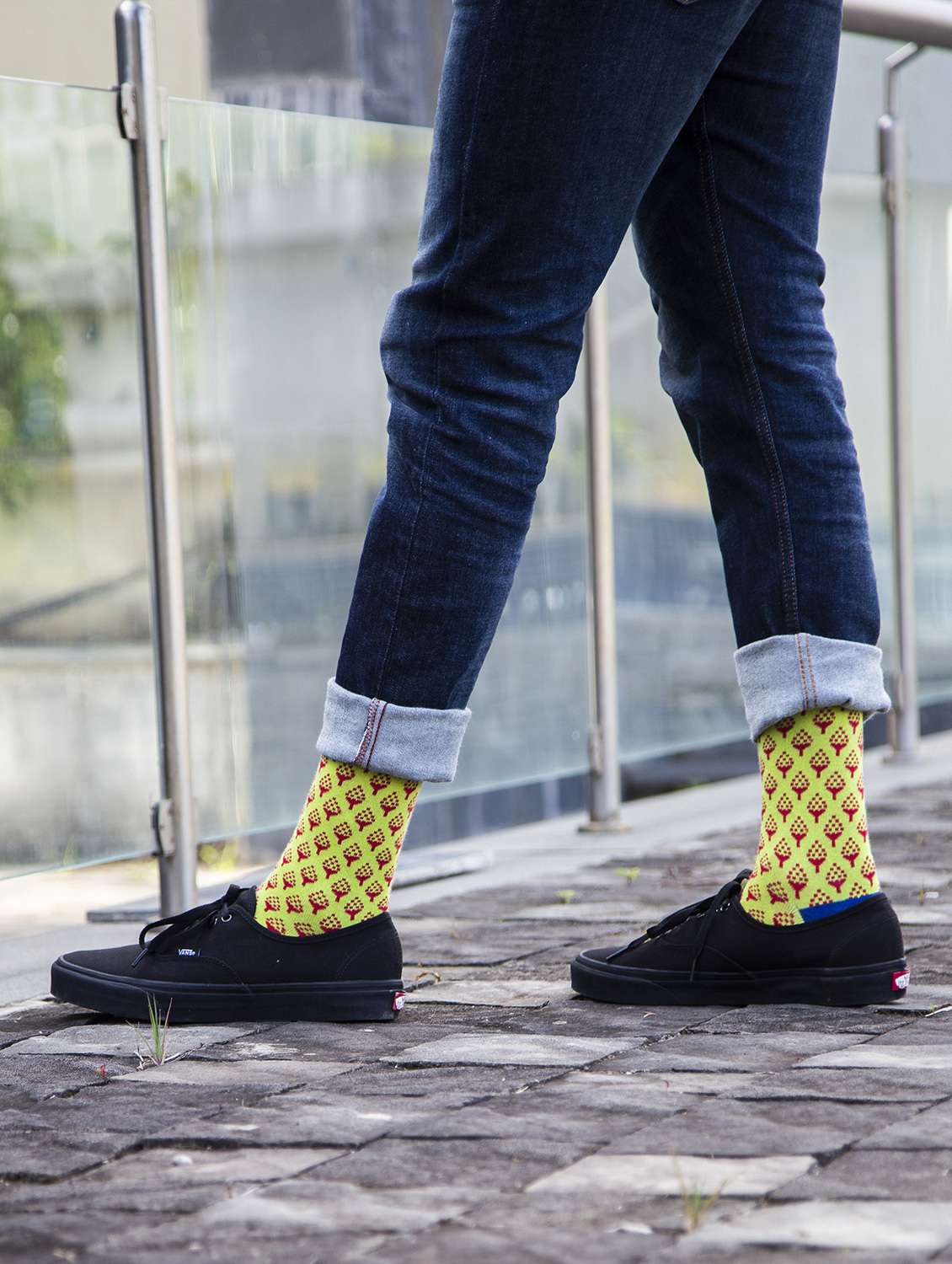 unisex multi colored above ankle length socks combo - 20498160 -  Standard Image - 4