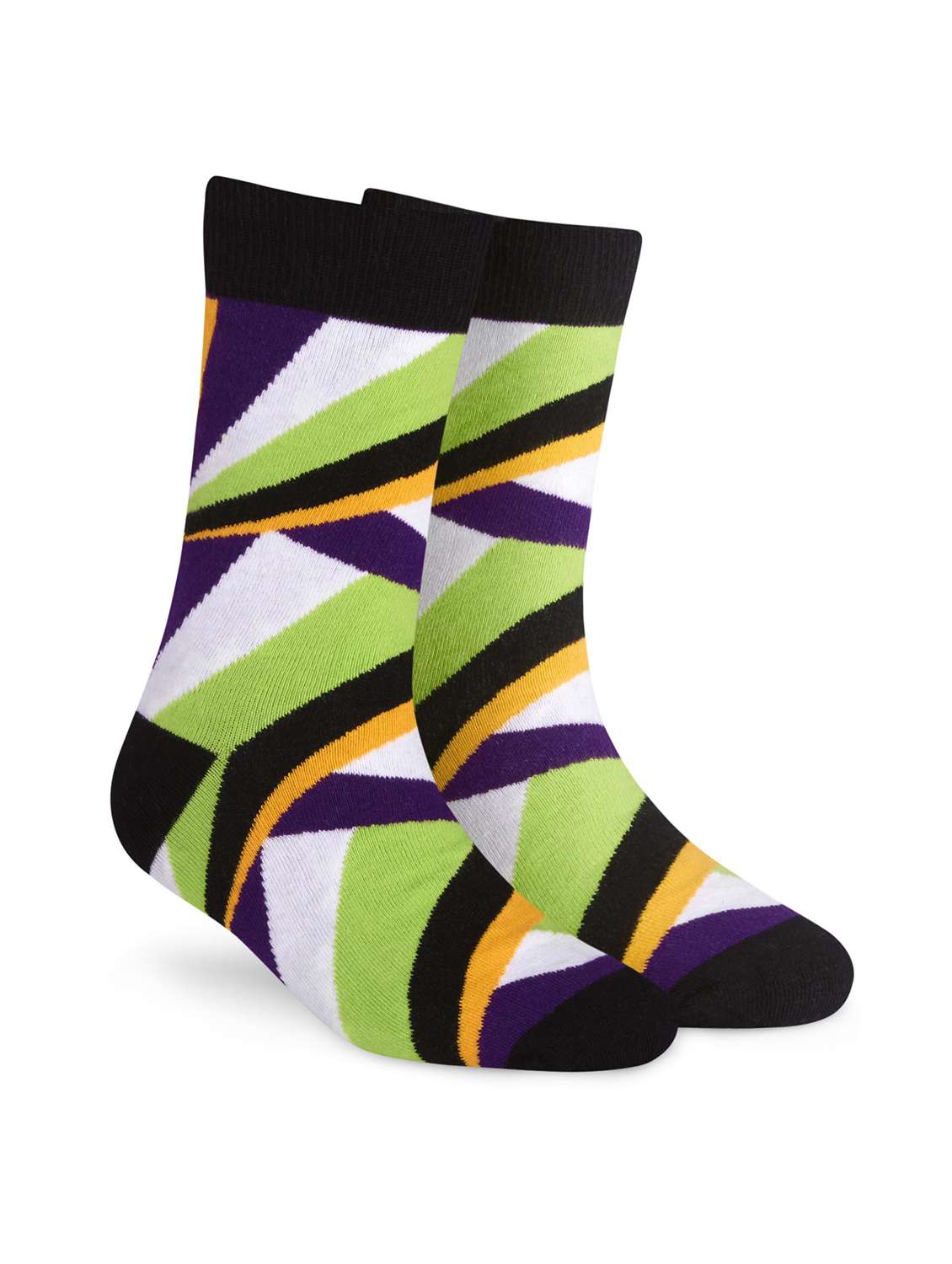 unisex multi colored above ankle length socks combo - 20498167 - Standard Image - 1