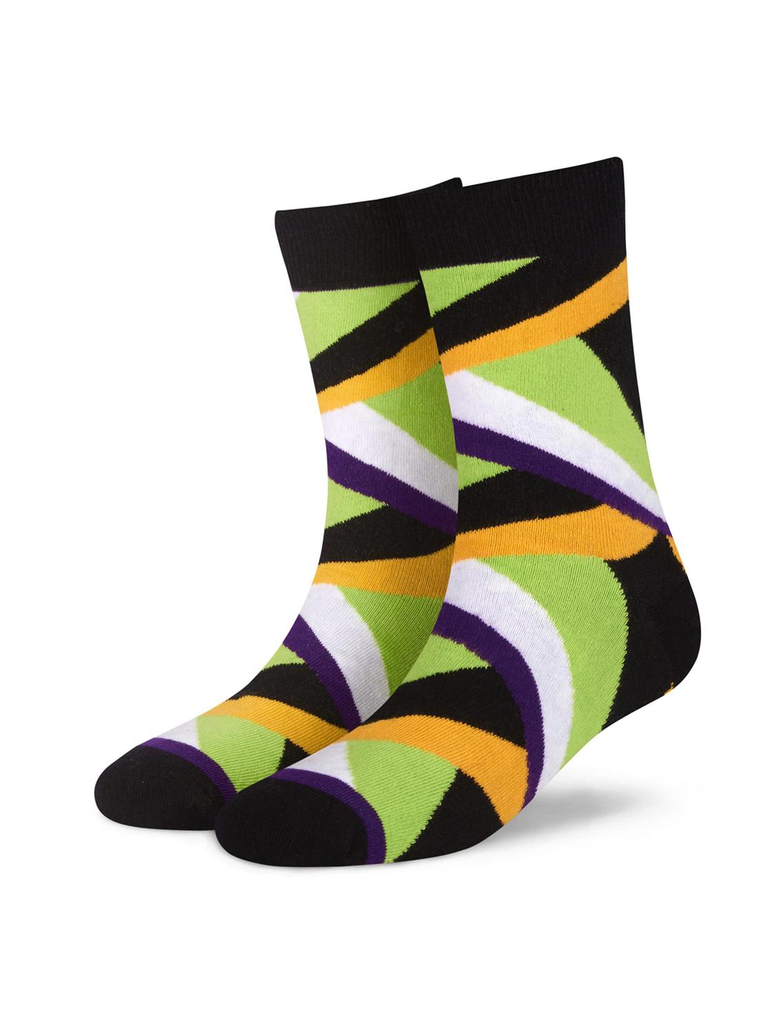 unisex multi colored above ankle length socks - 20498169 - Standard Image - 1