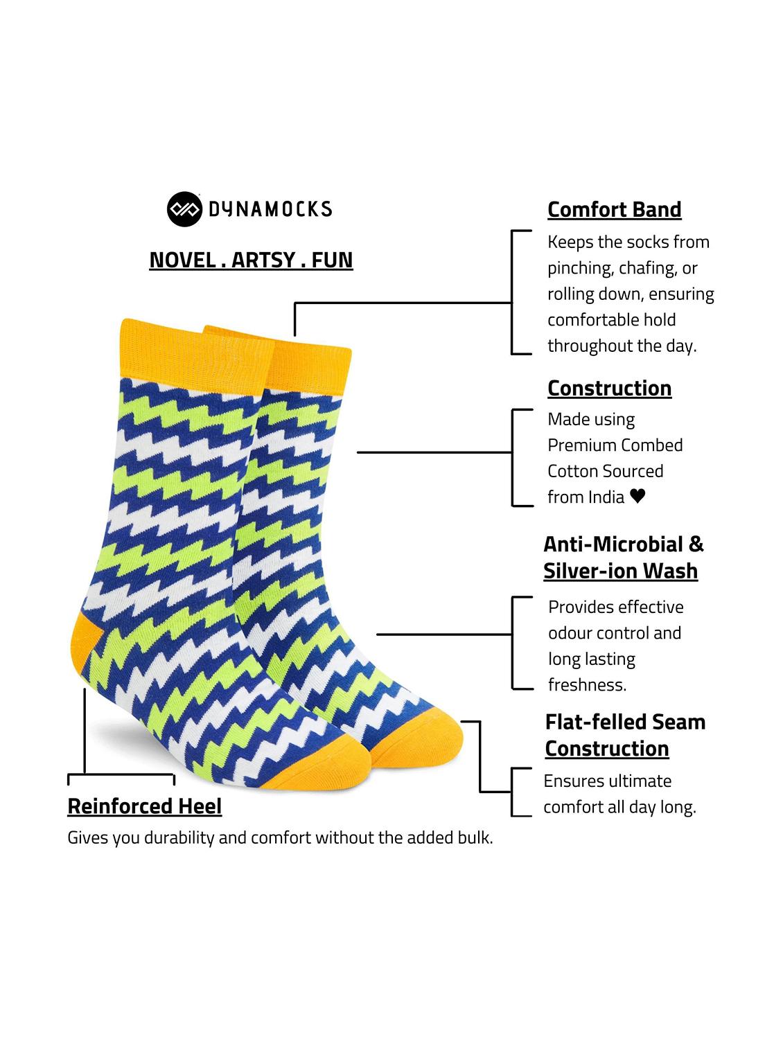 unisex multi colored above ankle length socks - 20498176 - Standard Image - 4