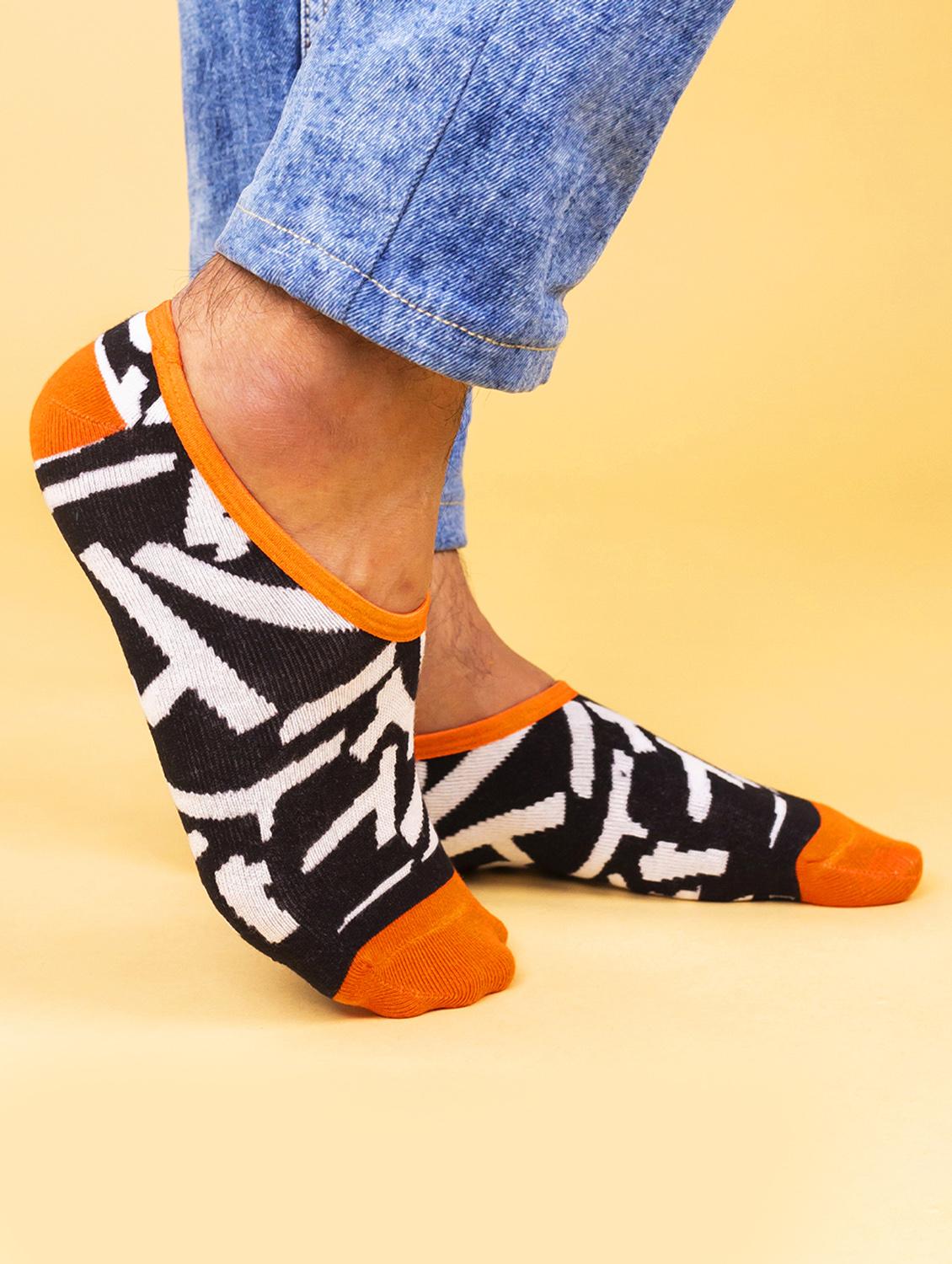 unisex printed no show socks combo - 20498188 -  Standard Image - 1