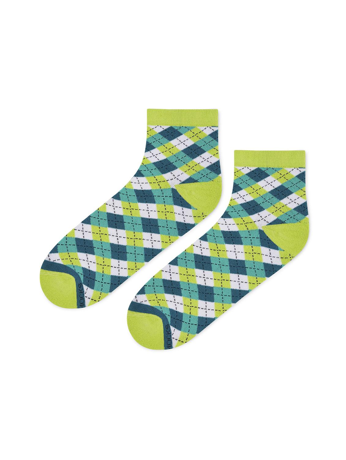 unisex multi colored ankle length socks - 20498230 - Standard Image - 1