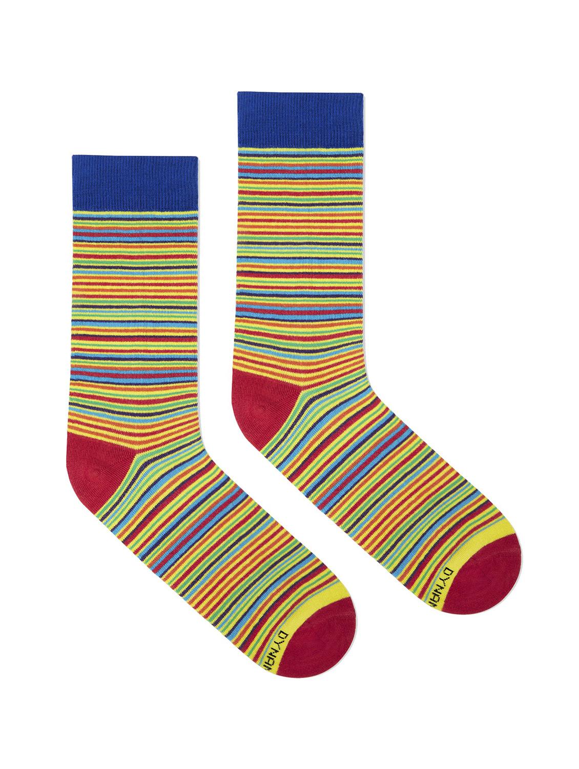 unisex multi colored above ankle length socks - 20498261 - Standard Image - 1