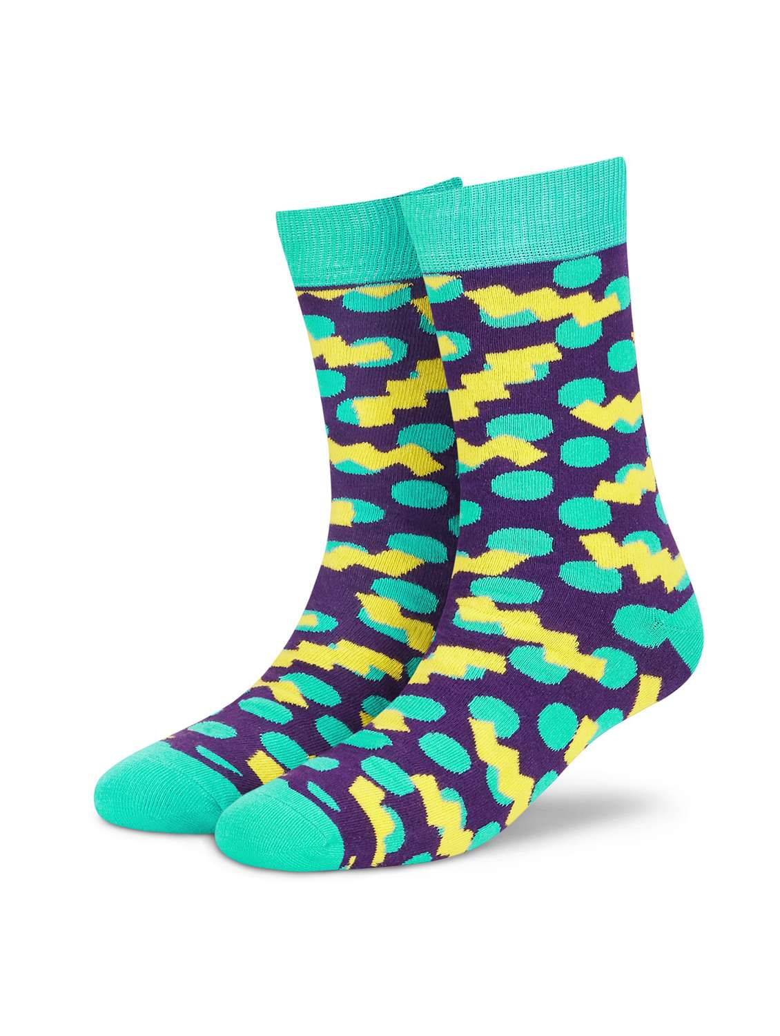 unisex multi colored above ankle length socks  - 20498271 -  Standard Image - 1