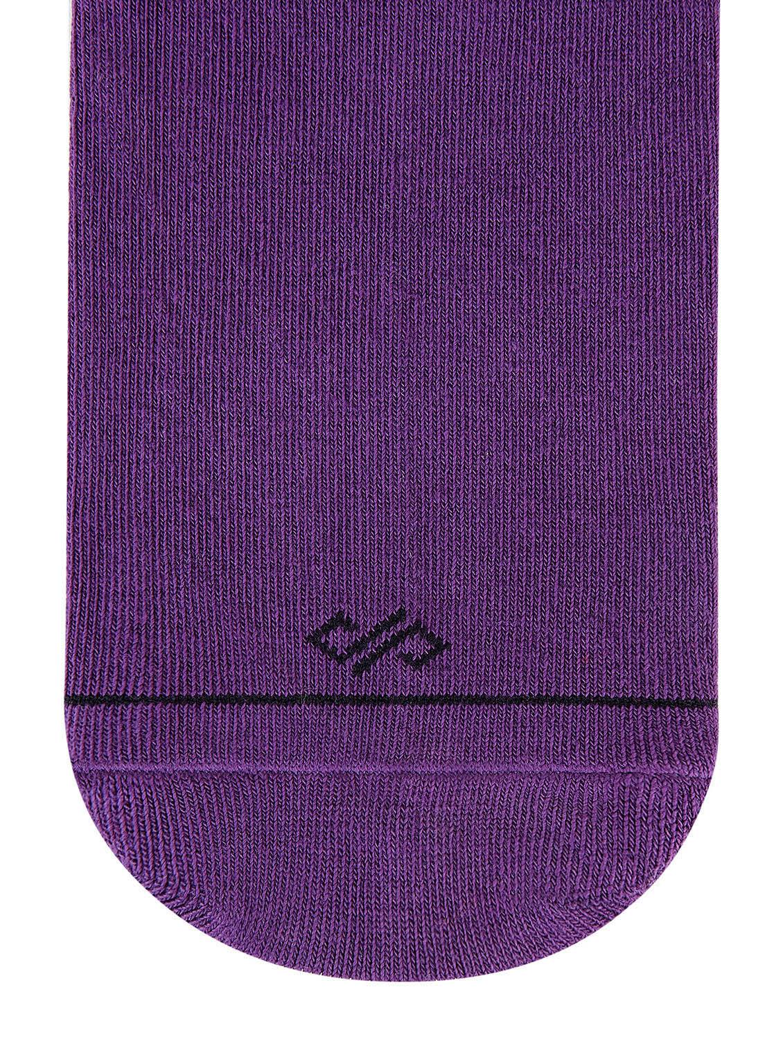 unisex solid ankle length socks - 20498289 - Standard Image - 4