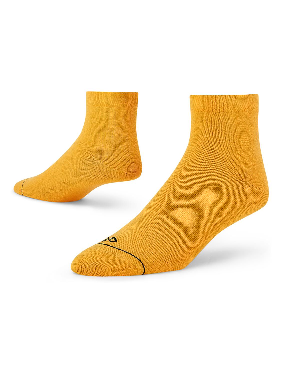 unisex solid ankle length socks combo - 20498381 -  Standard Image - 1