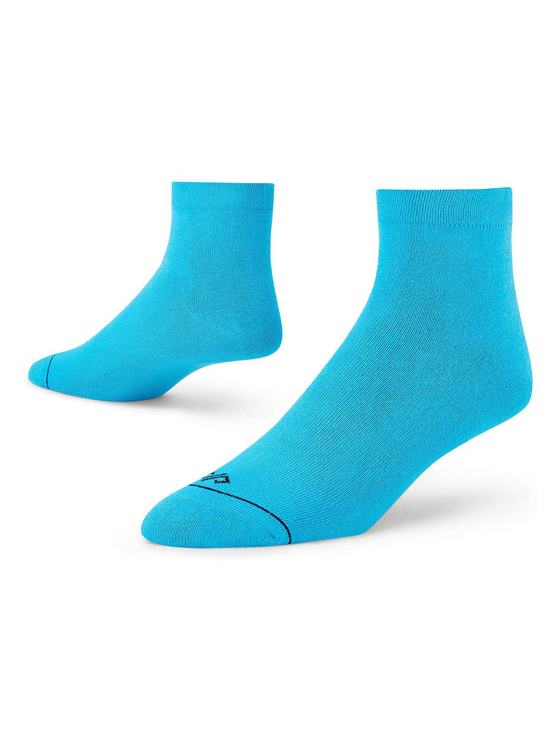 unisex solid ankle length socks combo - 20498382 -  Standard Image - 1