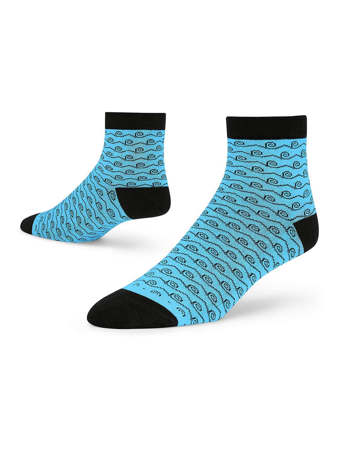 unisex multi colored ankle length socks combo - 20498394 -  Standard Image - 1