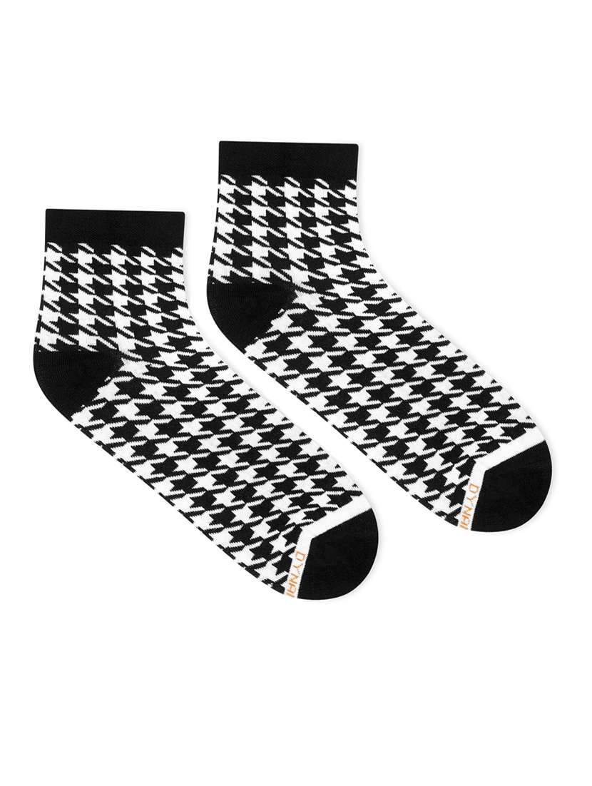 multi colored cotton ankle length socks - 20498502 -  Standard Image - 1