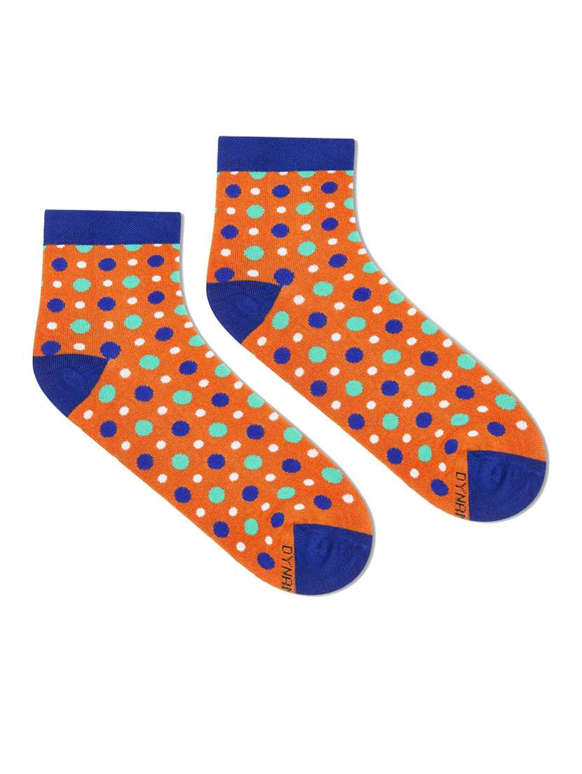 polka dots ankle length socks - 20498517 -  Standard Image - 1