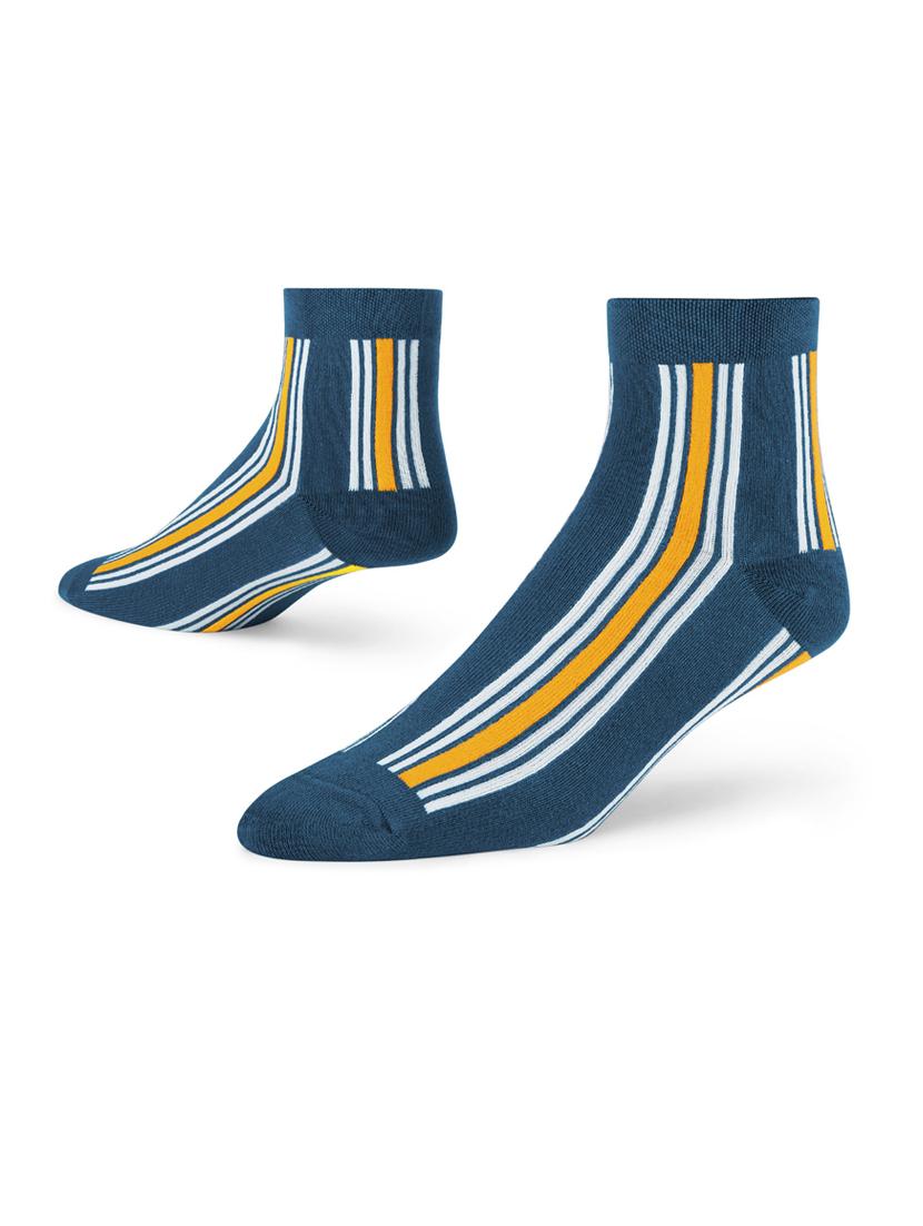 unisex multi colored ankle length socks combo - 20498523 - Standard Image - 1