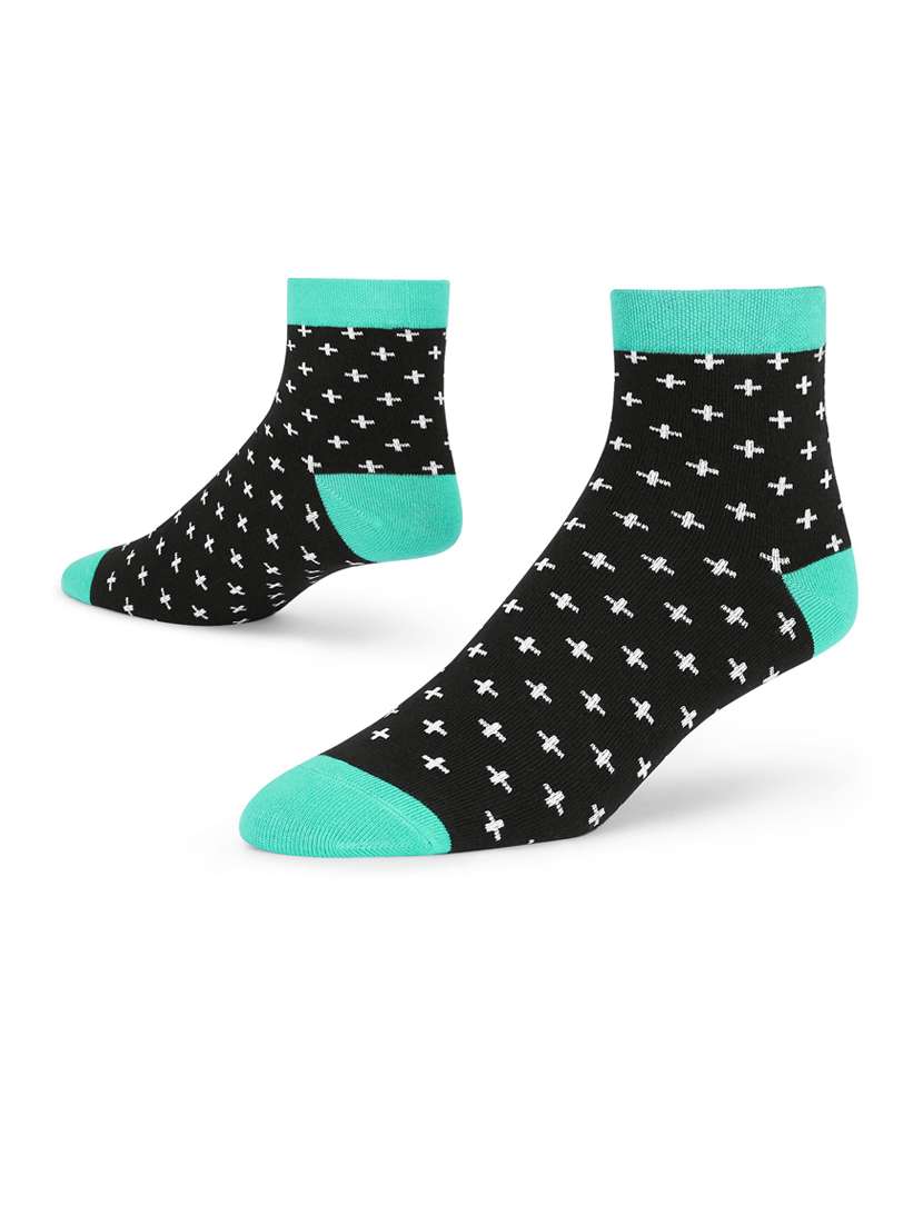 unisex multi colored ankle length socks combo - 20498541 -  Standard Image - 1