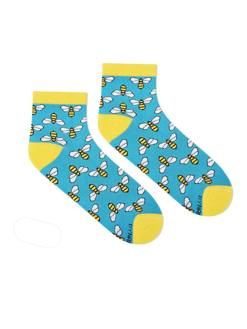 unisex multi colored ankle length socks - 20498560 - Standard Image - 1