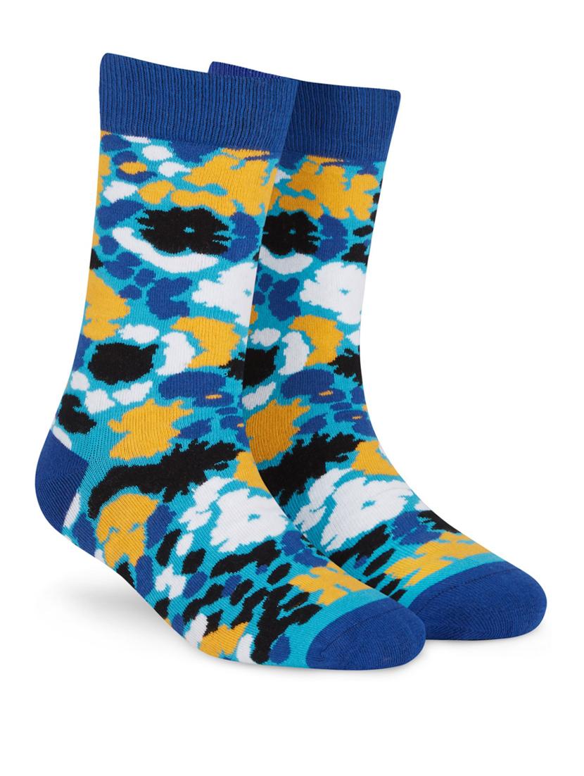 unisex multi colored above ankle length socks - 20498573 - Standard Image - 1
