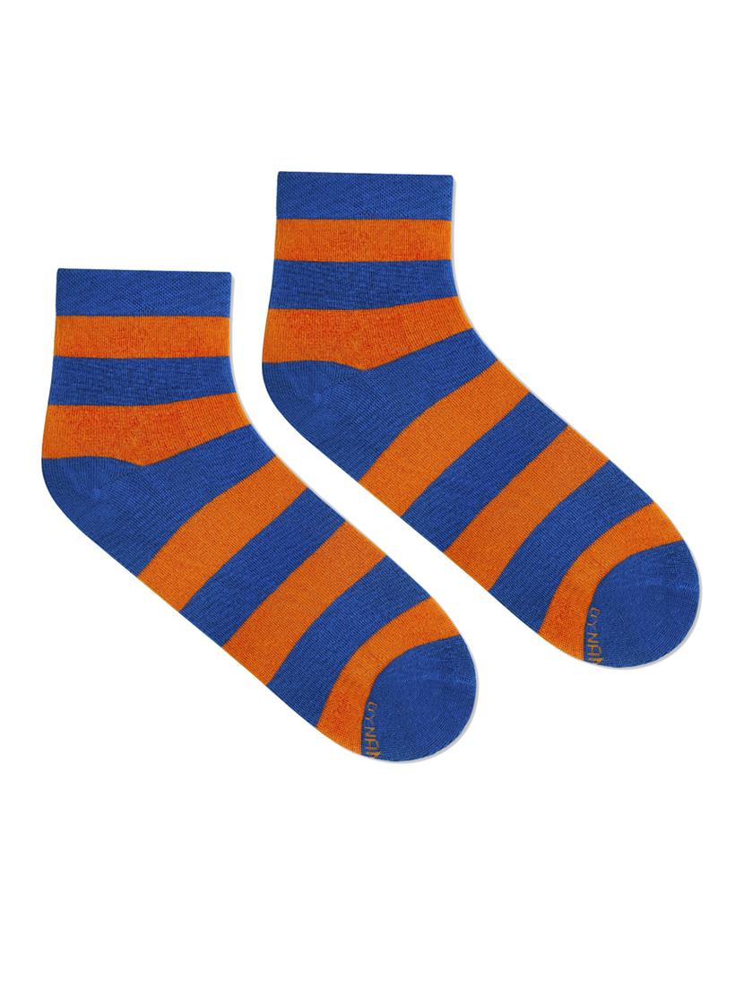 unisex striped ankle length socks - 20498579 - Standard Image - 1