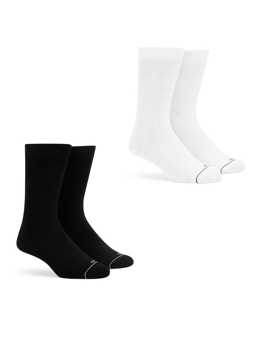 solid above ankle length socks combo - 20498630 - Standard Image - 1