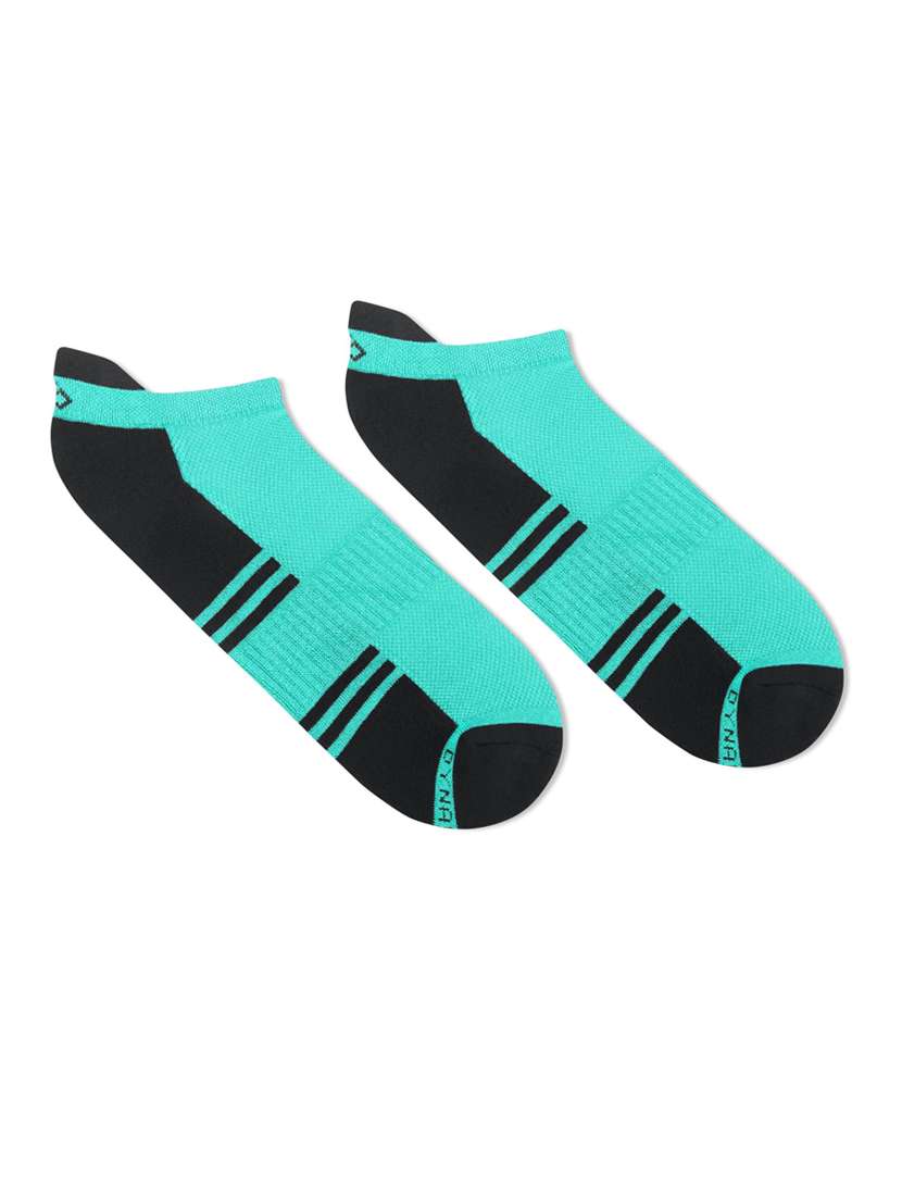 unisex color block ankle length socks - 20498673 - Standard Image - 1