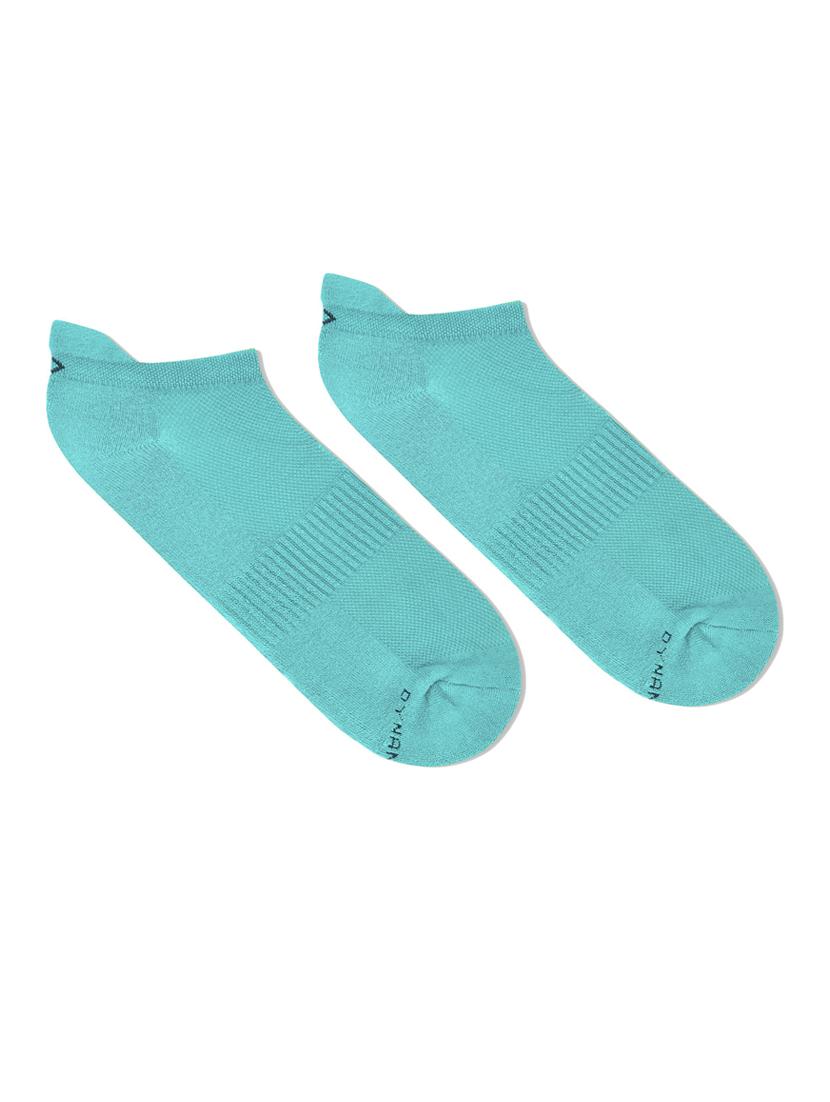sea green cotton ankle length sock - 20498681 - Standard Image - 1