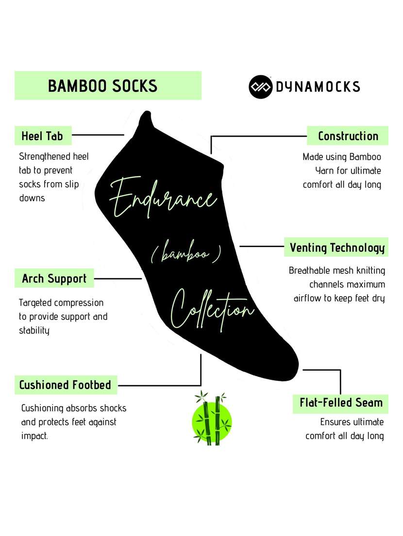 neon green cotton ankle length sock - 20498687 -  Standard Image - 4