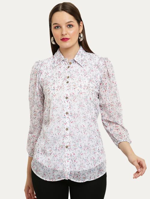 floral printed regular shirt - 20498748 -  Standard Image - 0