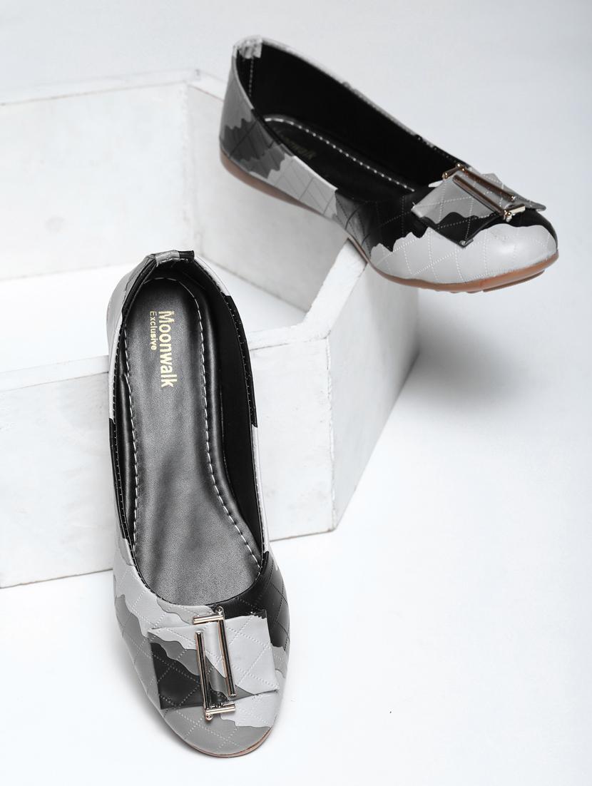 women color block multi colored slip on ballerina - 20499026 - Standard Image - 1