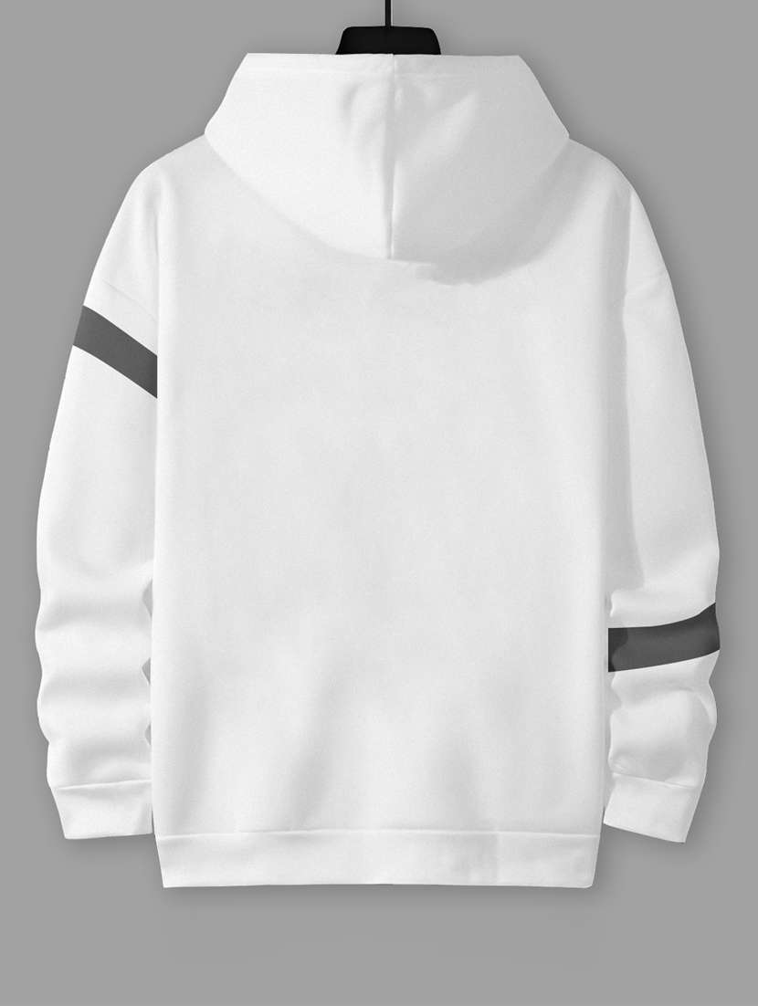 men white cotton blend regular sweatshirt - 20501041 -  Standard Image - 1