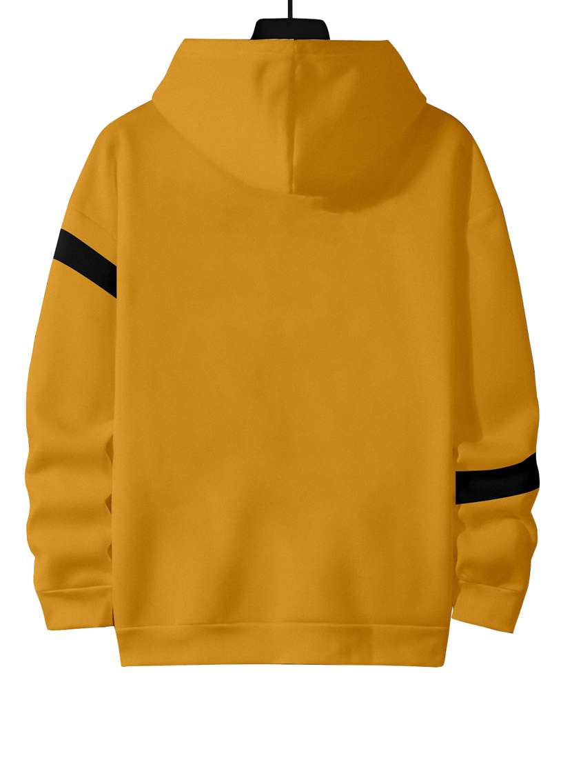 men mustard cotton blend regular sweatshirt - 20501042 -  Standard Image - 1