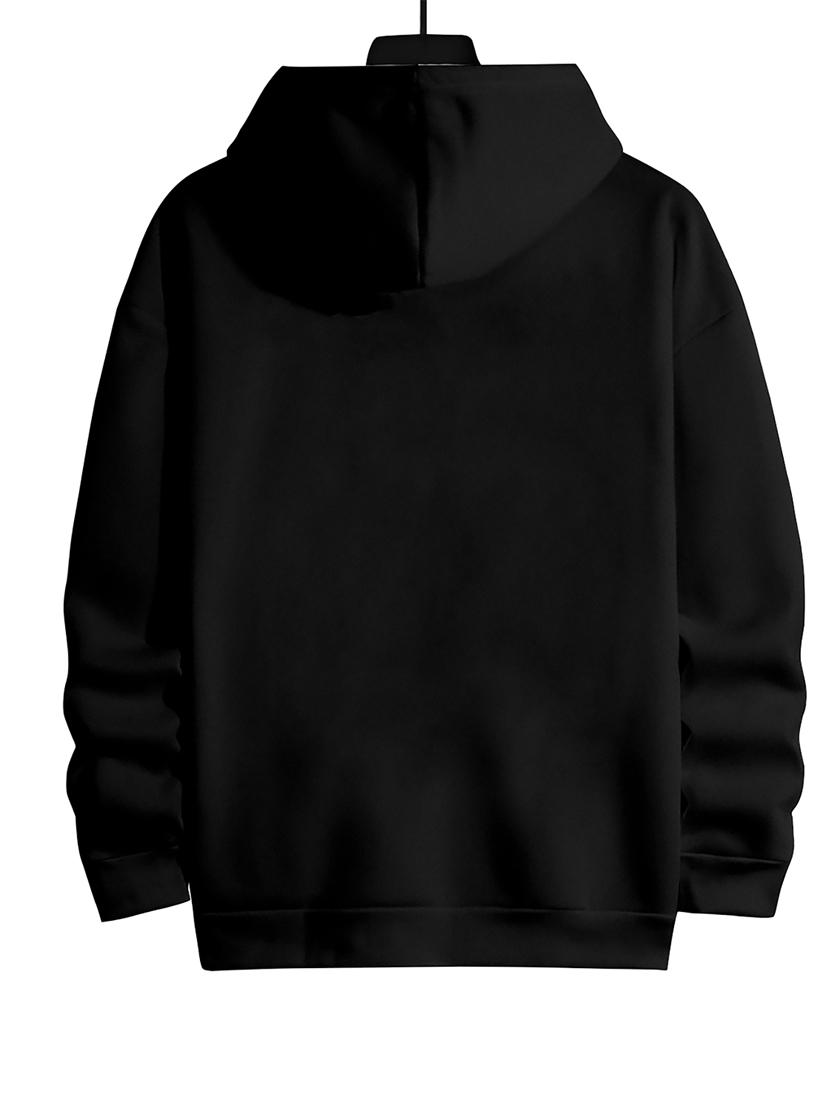 black graphic front print sweatshirt  - 20501053 -  Standard Image - 1