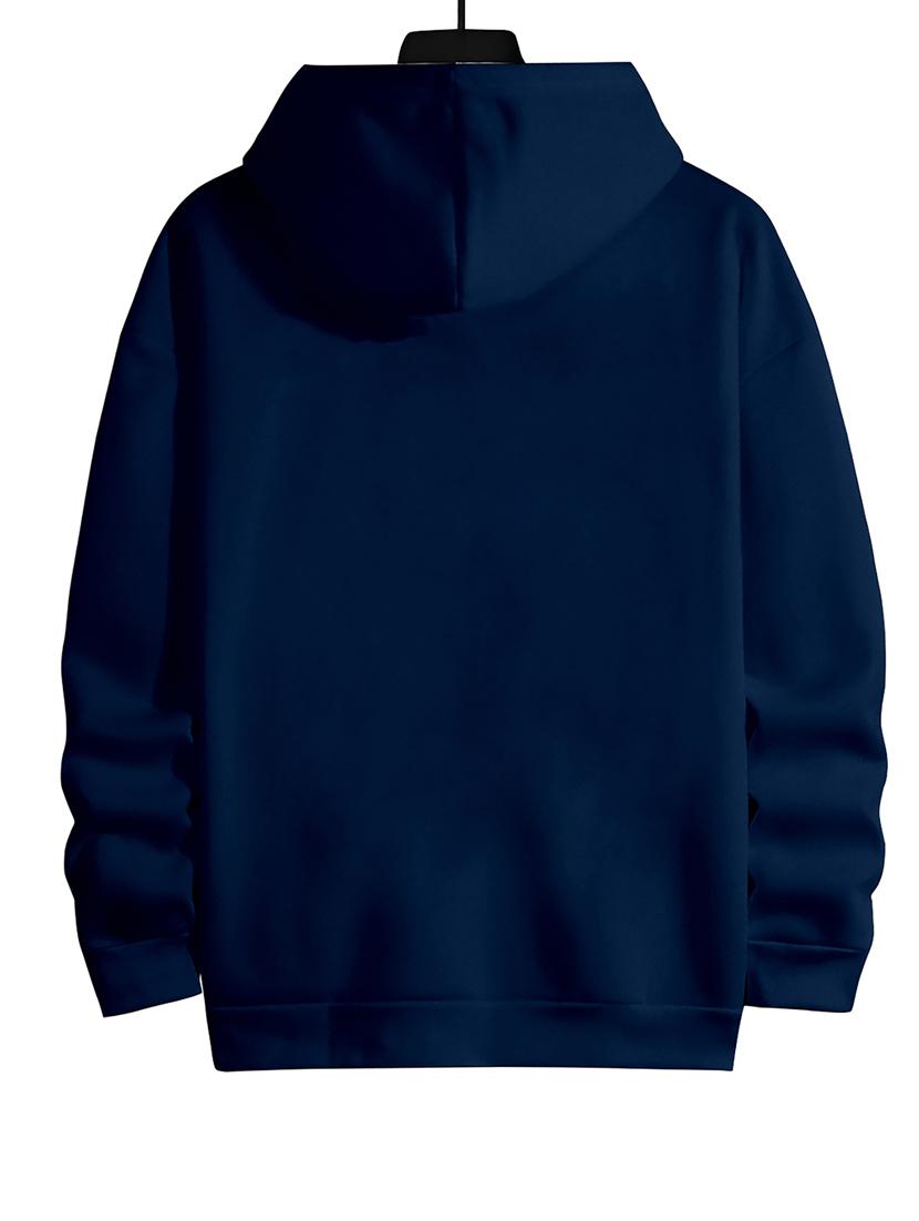 navy blue graphic front print sweatshirt - 20501056 - Standard Image - 1