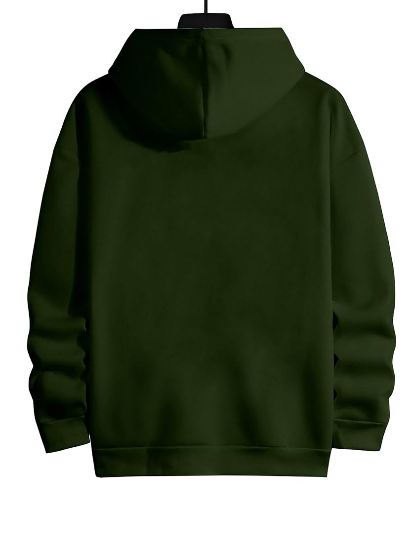 olive graphic front print sweatshirt - 20501057 - Standard Image - 1