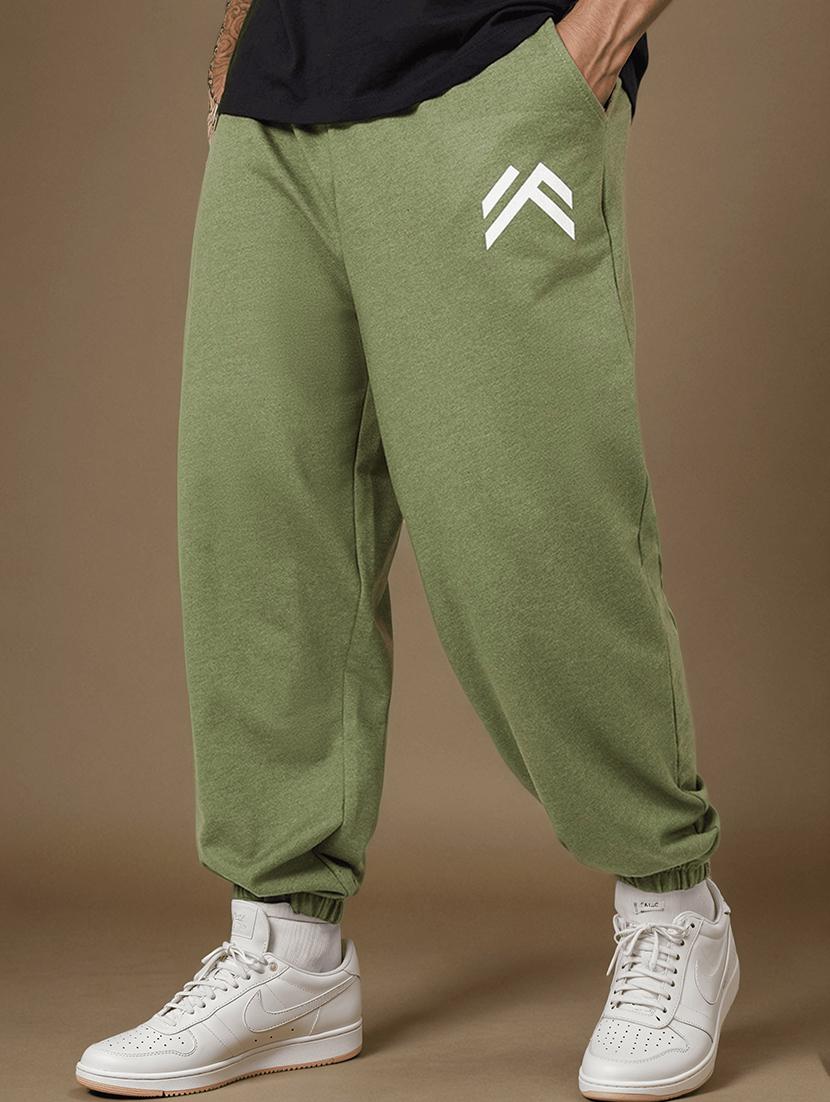 men solid jogger - 20501266 - Standard Image - 1