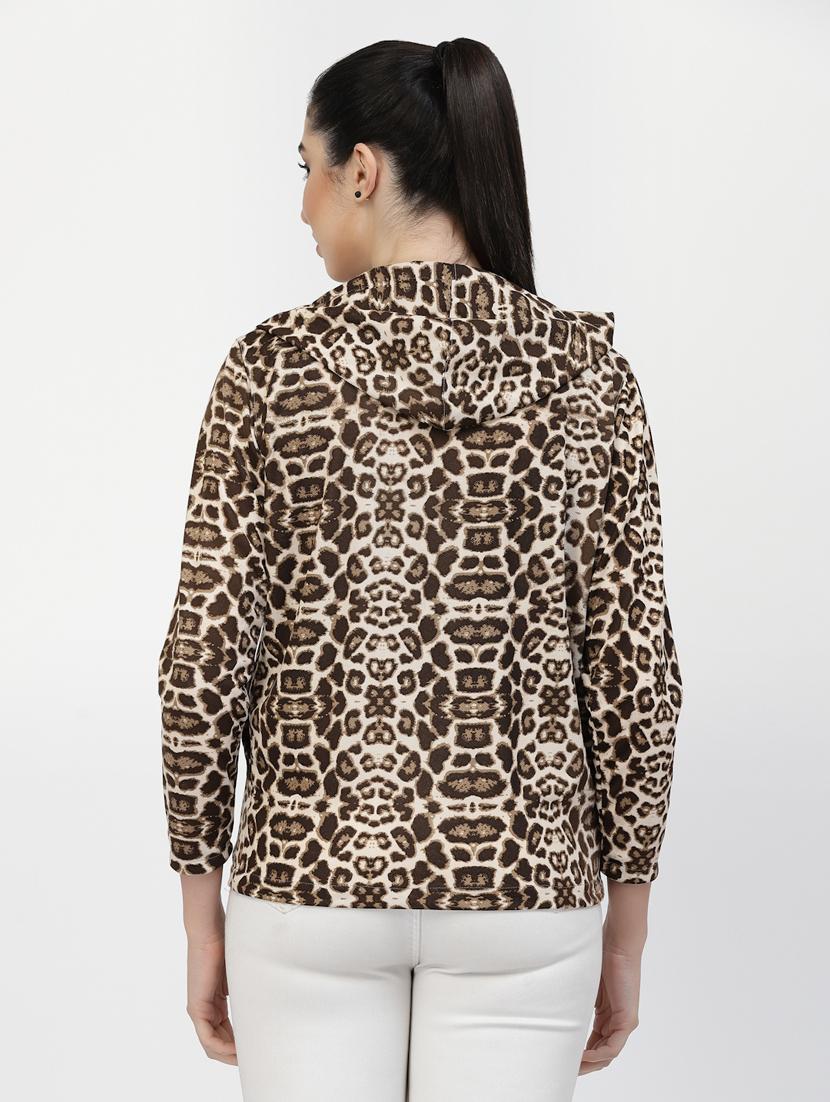 women animal printed long sleeve sweatshirt - 20501493 - Standard Image - 1
