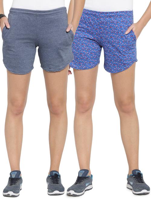 combo of 2 cotton regular short - 20501602 -  Standard Image - 0
