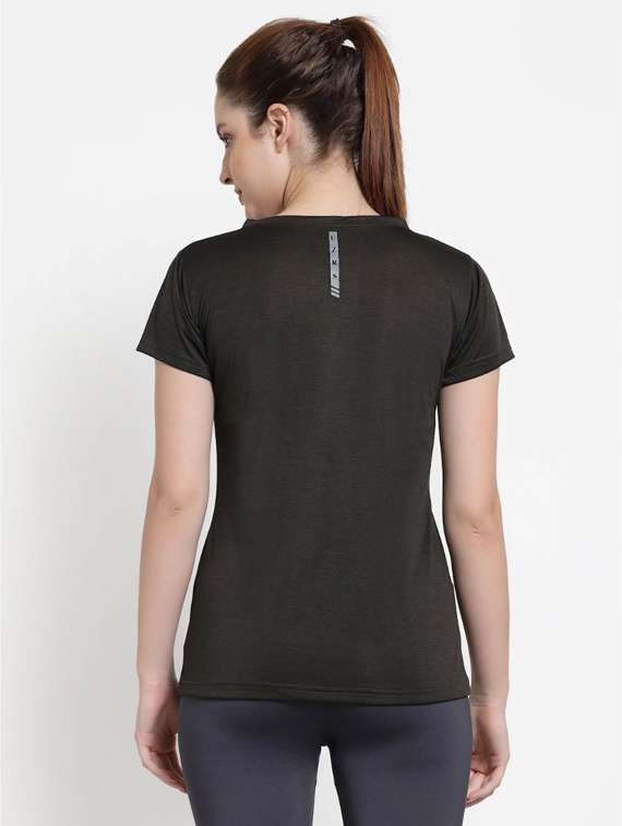women's plain round neck t-shirt - 20501738 -  Standard Image - 1